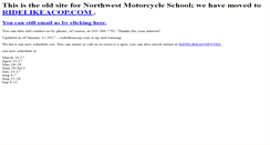 Desktop Screenshot of northwest-motorcycle.com